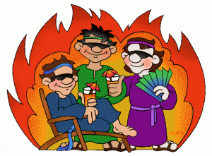 Shadrach, Meshach, and Abednego trusted God to keep them safe.