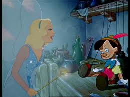 Blue Fairy in Pinocchio