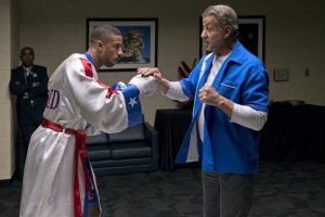 Rocky and Adonis in Creed II